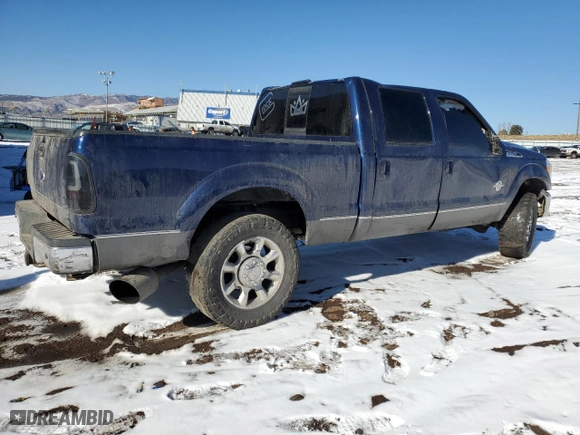 2011 Ford Super Duty F-250 SRW XL with VIN 1FT7W2BT1BEB59633, listed as a Copart auction lot 42360175 with 154,559 mi miles and Salvage Title. Bid and sale history available at carsss.com. Image 3.