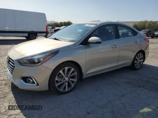 2019 Hyundai Accent Limited with VIN 3KPC34A30KE039413, listed as a Copart auction lot 61960915 with 97,900 mi miles and Salvage title. Bid and sale history available at DreamBid. Image 1.