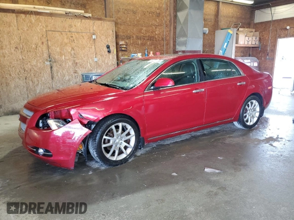 2012 Chevrolet Malibu LTZ with VIN 1G1ZG5E7XCF349683, listed as a Copart auction lot 55228285 with 133,981 mi miles and Salvage Title. Bid and sale history available at DreamBid. Image 1.