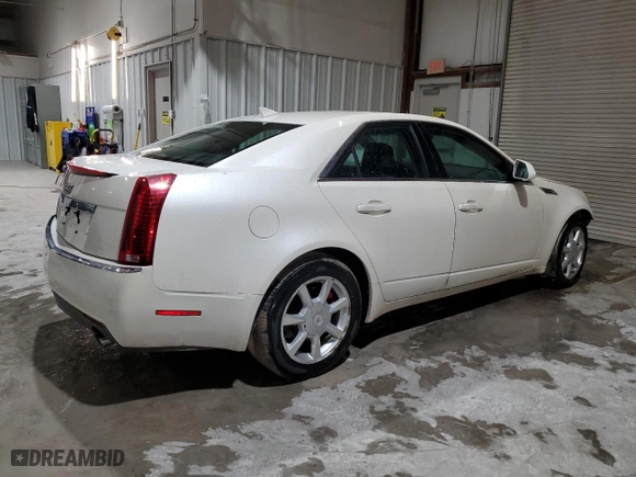 2009 Cadillac CTS AWD w/1SA with VIN 1G6DG577990142277, listed as a Copart auction lot 47468505 with 118,041 mi miles and Salvage Title. Bid and sale history available at carsss.com. Image 3.