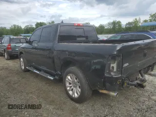 2018 Ram 1500 Lone Star Silver z VIN 1C6RR6LT4JS219367, wystawiony jako Copart lot #57609074 z przebiegiem 91 422 mil mil oraz Szkoda całkowita • Salvage title. Historia ofert i sprzedaży dostępna na DreamBid. Obrazek 2.