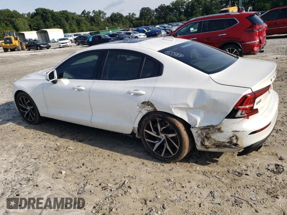 2019 Volvo S60 Momentum with VIN 7JR102FK2KG009996, listed as a Copart auction lot 63184683 with 62,701 mi miles. Bid and sale history available at carsss.com. Image 2.