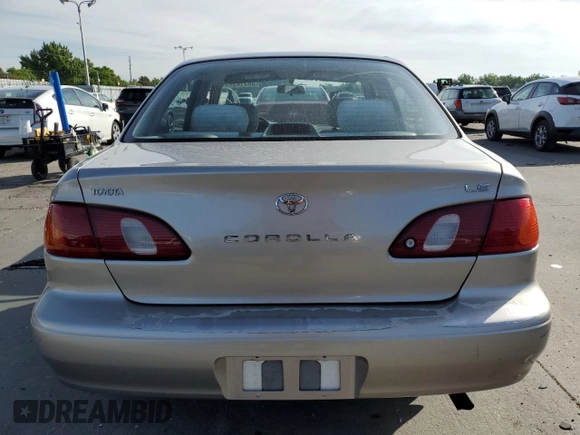 1999 Toyota Corolla VE с VIN 1NXBR18E9XZ210292, выставлен на аукционе Copart как лот 58518975 с пробегом 80 953 миль миль и Списание • Salvage title. История ставок и продаж доступна на DreamBid. Изображение 6.