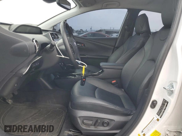 2021 Toyota Prius L Eco with VIN JTDKAMFUXM3149396, listed as a Copart auction lot 61874195 with 126,473 mi miles and Salvage title. Bid and sale history available at DreamBid. Image 7.