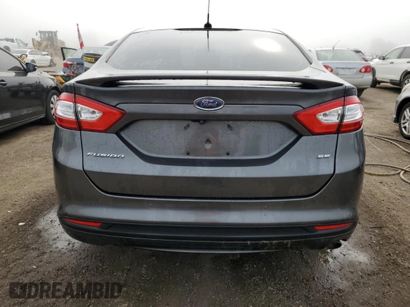 2015 Ford Fusion SE z VIN 3FA6P0H73FR259880, wystawiony jako Copart lot #61133835 z przebiegiem Nie podano mil oraz Szkoda całkowita • Salvage title. Historia ofert i sprzedaży dostępna na DreamBid. Obrazek 6.