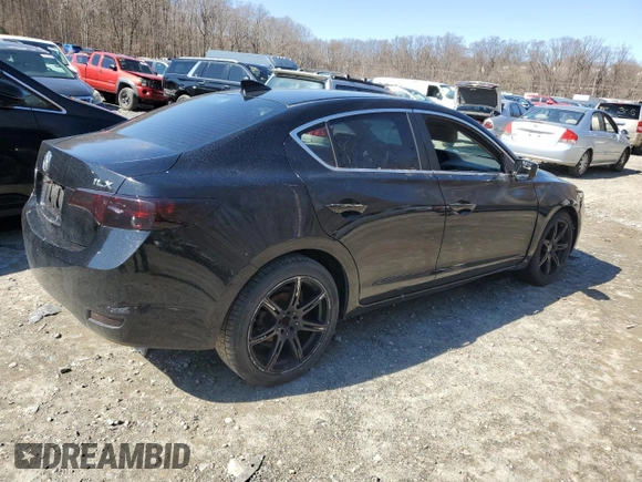 2013 Acura ILX with VIN 19VDE1F33DE021280, listed as a Copart auction lot 48172425 with 125,591 mi miles and Salvage Title. Bid and sale history available at carsss.com. Image 3.