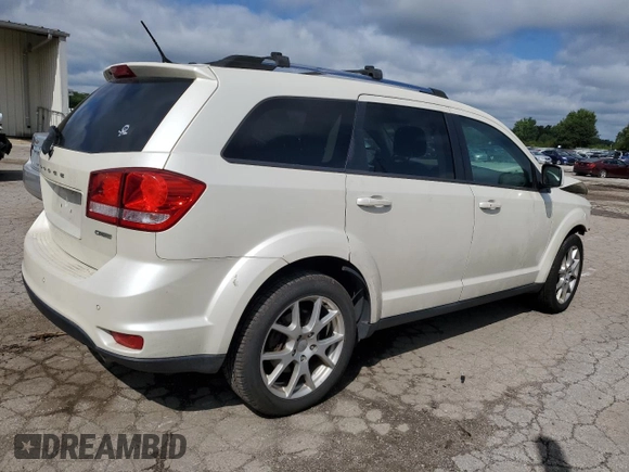 2013 Dodge Journey Crew with VIN 3C4PDCCG3DT643061, listed as a Copart auction lot 67518754 with 154,227 mi miles and Salvage title. Bid and sale history available at DreamBid. Image 3.