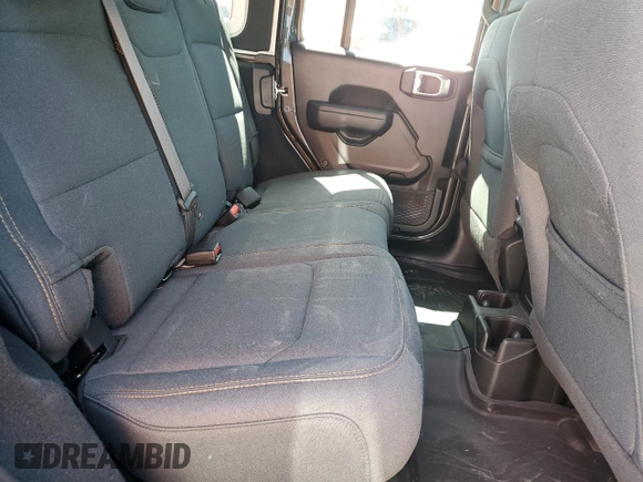 2024 Jeep Wrangler Willys with VIN 1C4PJXDG2RW300449, listed as a Copart auction lot 54367845 with 345 mi miles and Salvage title. Bid and sale history available at DreamBid. Image 11.