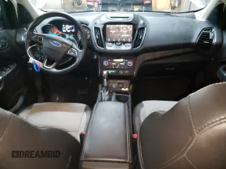 2017 Ford Escape Titanium with VIN 1FMCU9JD8HUB06106, listed as a Copart auction lot 47662825 with 53,523 mi miles and Clean Title. Bid and sale history available at carsss.com. Image 8.