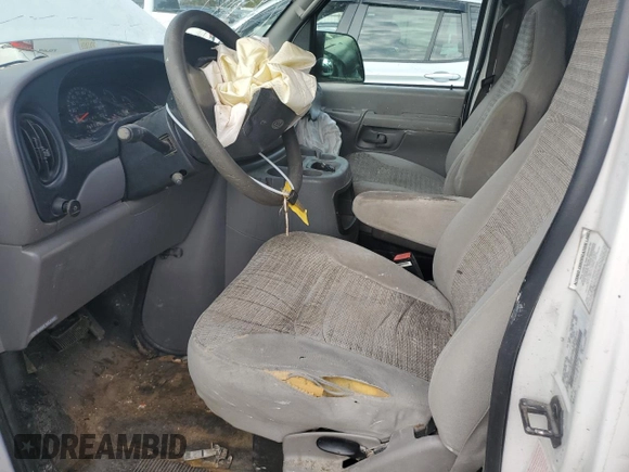 2002 Ford Econoline Cargo with VIN 1FTRE14292HA70997, listed as a Copart auction lot 41688235 with 249,370 mi miles and Salvage Title. Bid and sale history available at carsss.com. Image 7.