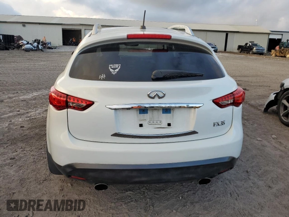 2009 Infiniti FX35 with VIN JNRAS18W29M155135, listed as a Copart auction lot 79048084 with 177,262 mi miles and Salvage Title. Bid and sale history available at carsss.com. Image 6.