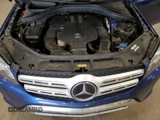 2017 Mercedes-Benz GLS 450 with VIN 4JGDF6EE7HA976883, listed as a Copart auction lot 50027235 with 133,304 mi miles and Salvage Title. Bid and sale history available at DreamBid. Image 12.