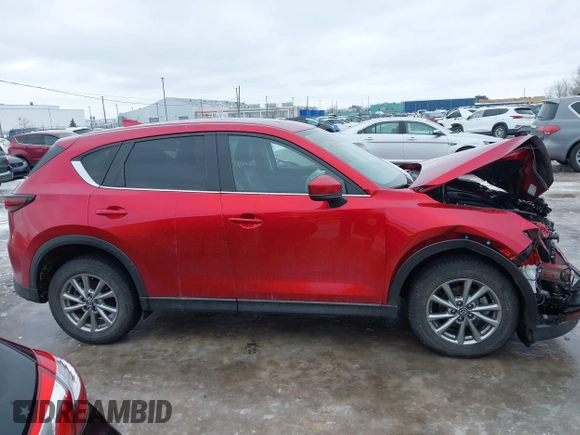 2022 Mazda CX-5 2.5 S Preferred Package with VIN JM3KFBCM7N0548741, listed as a IAAI auction lot 41580441 with 14,431 mi miles. Bid and sale history available at carsss.com. Image 12.