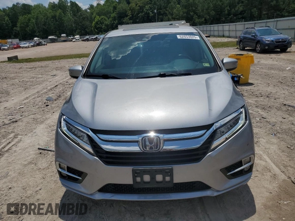 2019 Honda Odyssey Elite with VIN 5FNRL6H92KB061102, listed as a Copart auction lot 62653025 with 78,083 mi miles and Salvage title. Bid and sale history available at DreamBid. Image 5.