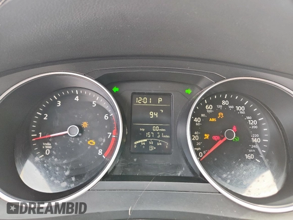 2015 Volkswagen Jetta S with VIN 3VW2K7AJ8FM242136, listed as a Copart auction lot 61063545 with Not provided miles and Salvage title. Bid and sale history available at DreamBid. Image 9.