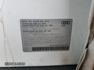 2015 Audi Q5 Premium with VIN WA1CFAFPXFA065733, listed as a Copart auction lot 59793155 with 133,803 mi miles and Salvage title. Bid and sale history available at DreamBid. Image 14.