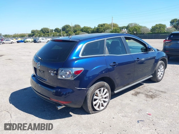 2010 Mazda CX-7 SV with VIN JM3ER2W5XA0311034, listed as a IAAI auction lot 41662042 with 151,470 mi miles. Bid and sale history available at carsss.com. Image 4.