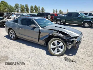 2013 Ford Mustang GT with VIN 1ZVBP8CF0D5266823, listed as a Copart auction lot 56985855 with 80,552 mi miles and Salvage title. Bid and sale history available at DreamBid. Image 4.