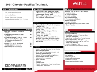 2021 Chrysler Pacifica Touring L with VIN 2C4RC1BG7MR606731, listed as a Copart auction lot 48249895 with 26,026 mi miles and Non Repairable. Bid and sale history available at DreamBid. Image 13.