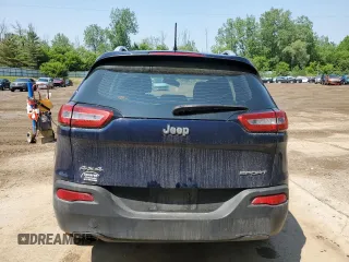 2016 Jeep Cherokee Sport with VIN 1C4PJMAB2GW210352, listed as a Copart auction lot 59270975 with 115,221 mi miles and Clean title. Bid and sale history available at DreamBid. Image 6.