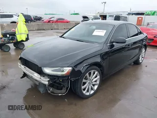 2013 Audi A4 Premium Plus with VIN WAUFFAFL1DN028279, listed as a IAAI auction lot 41085916 with 147,644 mi miles. Bid and sale history available at carsss.com. Image 20.