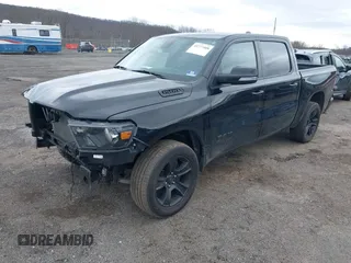 2020 Ram 1500 Big Horn with VIN 1C6SRFFT6LN183373, listed as a IAAI auction lot 41777408 with 43,457 mi miles. Bid and sale history available at carsss.com. Image 2.