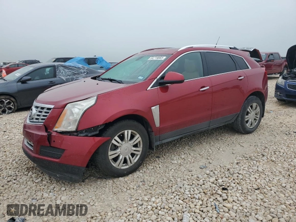 2014 Cadillac SRX Luxury Collection z VIN 3GYFNBE37ES646026, wystawiony jako Copart lot #54719065 z przebiegiem Nie podano mil oraz Szkoda całkowita • Salvage title. Historia ofert i sprzedaży dostępna na DreamBid. Obrazek 1.