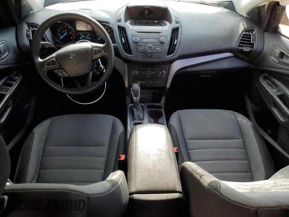 2018 Ford Escape S with VIN 1FMCU0F7XJUA08358, listed as a Copart auction lot 44035535 with 198,467 mi miles and Salvage title. Bid and sale history available at DreamBid. Image 8.