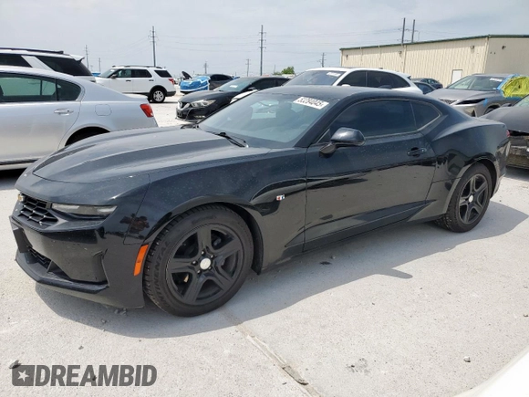 2022 Chevrolet Camaro 1LT z VIN 1G1FB1RX1N0110677, wystawiony jako Copart lot #53284045 z przebiegiem 47 009 mil mil oraz Czysty tytuł • Clean title. Historia ofert i sprzedaży dostępna na DreamBid. Obrazek 1.