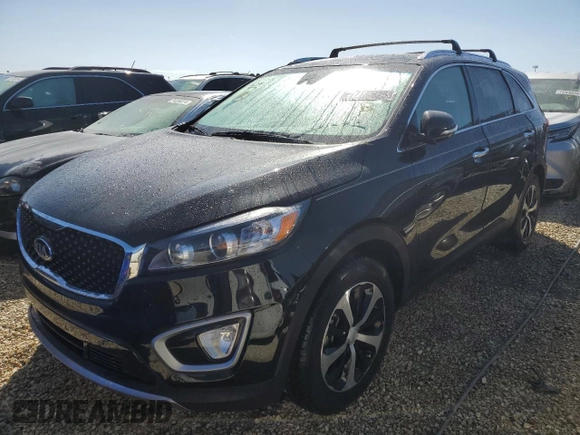 2018 Kia Sorento EX with VIN 5XYPH4A58JG374036, listed as a Copart auction lot 77337694 with 16,795 mi miles and Non Repairable. Bid and sale history available at DreamBid. Image 1.