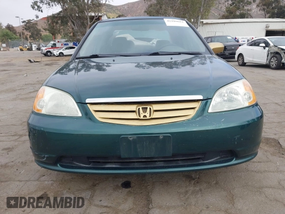 2002 Honda Civic EX with VIN JHMES26732S003531, listed as a IAAI auction lot 42109661 with 278,266 mi miles and . Bid and sale history available at DreamBid. Image 11.
