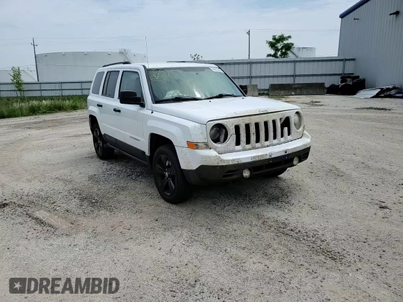 2015 Jeep Patriot Latitude with VIN 1C4NJRFB6FD395965, listed as a Copart auction lot 59615285 with 128,112 mi miles and Non repairable. Bid and sale history available at DreamBid. Image 14.