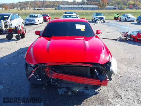 2016 Ford Mustang V6 with VIN 1FA6P8AM7G5201452, listed as a IAAI auction lot 40831733 with 97,592 mi miles and . Bid and sale history available at carsss.com. Image 13.