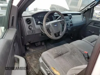 2012 Ford F-150 XL with VIN 1FTNF1CF0CKD94098, listed as a Copart auction lot 58035235 with 169,584 mi miles and Salvage title. Bid and sale history available at DreamBid. Image 8.