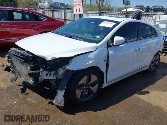 2020 Hyundai Ioniq Limited with VIN KMHC05LC5LU212353, listed as a IAAI auction lot 41981392 with 175,947 mi miles and . Bid and sale history available at DreamBid. Image 17.