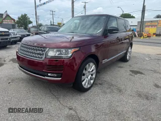 2015 Land Rover Range Rover Supercharged with VIN SALGS3TF5FA226038, listed as a Copart auction lot 58631935 with 125,000 mi miles and Clean title. Bid and sale history available at DreamBid. Image 2.