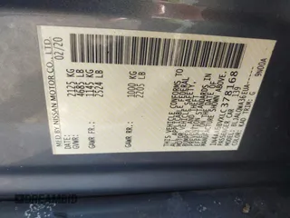 2020 Nissan Maxima S z VIN 1N4AA6BVXLC378168, wystawiony jako IAAI lot #41755070 z przebiegiem 67 274 mil mil oraz . Historia ofert i sprzedaży dostępna na DreamBid. Obrazek 9.