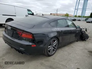 2018 Audi S7 Premium Plus with VIN WAUWFAFC5JN087315, listed as a Copart auction lot 53107864 with 16,086 mi miles and Salvage Title. Bid and sale history available at carsss.com. Image 3.