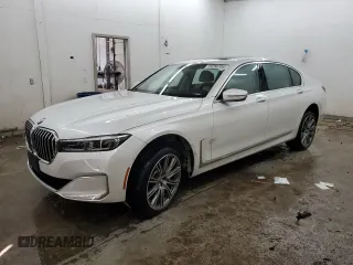 2020 BMW 7 Series 740i z VIN WBA7T2C05LCD73664, wystawiony jako Copart lot #59258705 z przebiegiem 45 941 mil mil oraz Szkoda całkowita • Salvage title. Historia ofert i sprzedaży dostępna na DreamBid. Obrazek 1.