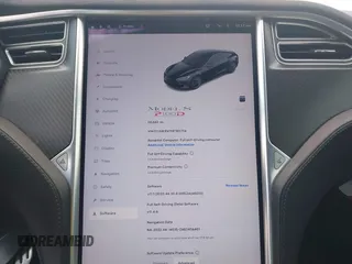 2017 Tesla Model S 100D with VIN 5YJSA1E47HF185734, listed as a IAAI auction lot 42076544 with 56,682 mi miles. Bid and sale history available at carsss.com. Image 7.