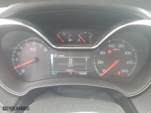 2016 Chevrolet Impala LT with VIN 2G1115S37G9166630, listed as a Copart auction lot 46999375 with 129,424 mi miles and Salvage Title. Bid and sale history available at carsss.com. Image 9.