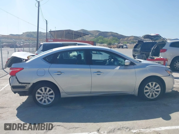 2019 Nissan Sentra S with VIN 3N1AB7AP5KY428872, listed as a IAAI auction lot 42004343 with 51,340 mi miles. Bid and sale history available at carsss.com. Image 13.