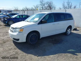 2009 Dodge Grand Caravan SE with VIN 1D8HN44E19B512130, listed as a IAAI auction lot 41997553 with 1 mi miles. Bid and sale history available at carsss.com. Image 2.