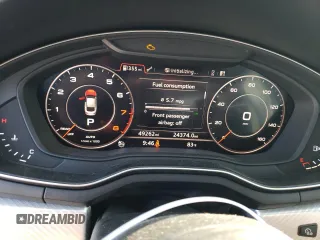 2018 Audi A5 Sportback Premium Plus with VIN WAUENCF58JA003460, listed as a Copart auction lot 70032583 with 49,262 mi miles. Bid and sale history available at carsss.com. Image 9.