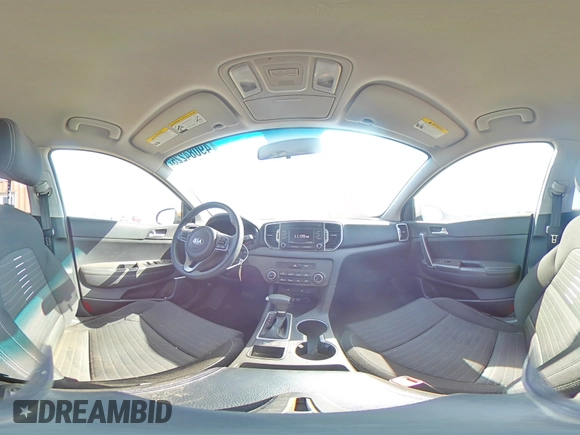 2017 Kia Sportage LX with VIN KNDPM3ACXH7053238, listed as a Copart auction lot 49084225 with 109,173 mi miles and Salvage Title. Bid and sale history available at carsss.com. Image 12.