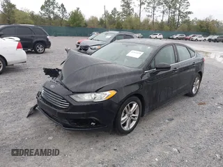 2018 Ford Fusion SE with VIN 3FA6P0HD9JR195794, listed as a IAAI auction lot 41915478 with 66,179 mi miles. Bid and sale history available at carsss.com. Image 2.