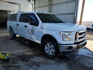 2015 Ford F-150 XLT w/HD Payload Pkg with VIN 1FTFW1EFXFKD51264, listed as a Copart auction lot 83697204 with 0 mi miles and Salvage Title. Bid and sale history available at carsss.com. Image 4.