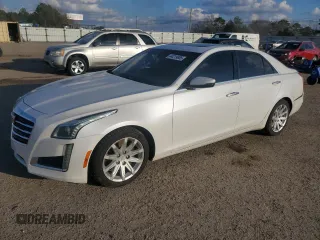 2016 Cadillac CTS RWD with VIN 1G6AP5SX6G0197762, listed as a Copart auction lot 44219805 with 179,993 mi miles and Salvage title. Bid and sale history available at DreamBid. Image 1.