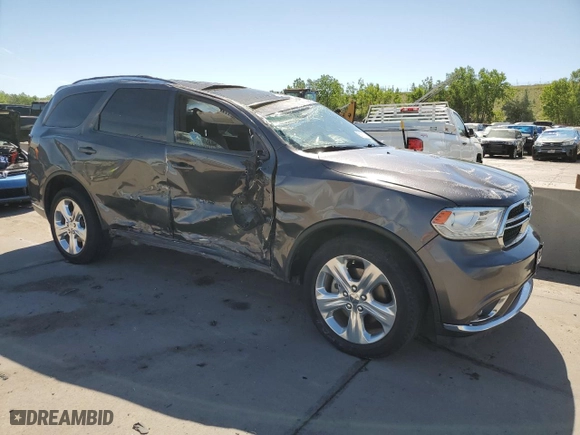 2014 Dodge Durango Limited with VIN 1C4SDJDT9EC394501, listed as a Copart auction lot 58161754 with 86,066 mi miles and Clean Title. Bid and sale history available at carsss.com. Image 4.