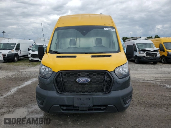 2023 Ford Transit Cargo z VIN 1FTBR1X81PKA73943, wystawiony jako Copart lot #60577215 z przebiegiem 74 975 mil mil oraz Szkoda całkowita • Salvage title. Historia ofert i sprzedaży dostępna na DreamBid. Obrazek 5.